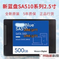 WD/西部數據SA510系列250G 500G WDS500G3B0A新藍盤2.5寸固態硬盤