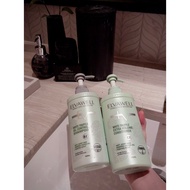 Dầu gội xả giảm rụng tóc sạch dầu bết ELVAWELL 1000mlx2