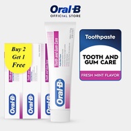 [East Malaysia] Oral-B Tooth and Gum Care Toothpaste Fresh Mint (100ml x 3)