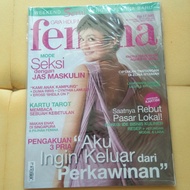 majalah FEMINA no.15 april 2009 cover Agnes