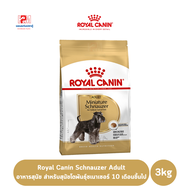 Royal Canin Schnauzer Adult อาหารสุนัข สำหรับสุนัขโตพันธุ์ชเนาเซอร์ 10 เดือนขึ้นไป ขนาด 3 KG.