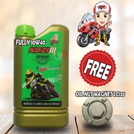 MOTORCYCLE 4T OIL KOZI 10W40 SL/MA FULLY SYNTHETIC GP8000
