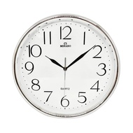 MIRADO MQ 8201SL Wall Clock Diameter 29.5 cm Stainless White MQ8201 MQ-8201 SL elegant simple plain