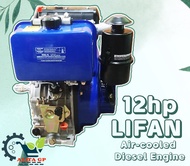 High Speed Air Cooled Diesel Engine C186FA 12hp By Lifan