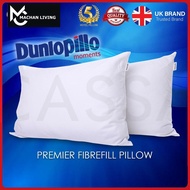 [Ready Stock] Dunlopillo Pillow Hollow Fibre Fill Polyester 5 Star Hotel Direct Factory Kilang Bantal 78x48CM 950GRAM
