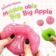 1pc Big Apple Ice Slush Ball Non Bounce Moldable Squeeze Toy Stress Relief Fidget for Home Office