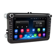 KANOR android 10 full touch screen 8'' car stereo audio radio for VW Tiguan Jetta Skoda Seat Golf Passat Polo gps naviga