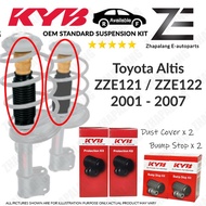 Toyota Corolla Altis ZZE121 ZZE122 2001 - 2007 KYB Front Absorber Dust Cover Shaft Bump Stops Protec