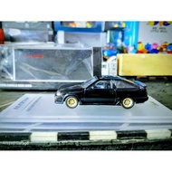 Diecast Inno64 Toyota Corolla AE86 Levin Black