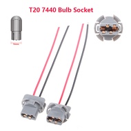 2x Toyota Corolla Camry Rear Turn Signal Light T20 7440 Bulb Lamp Holder Socke