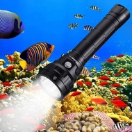 Wurkkos DL40 Scuba Diving Lamp 26650 Ultra Powerful Flashlight 5000LM 4*TN-3535 LED Work Light IPX-8