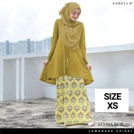 Sabella Baju Kurung Ready Stok (XS-2XL) Alyssa Kurung