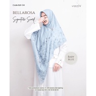 Bellarosa Scarf Jilbab Hijab Voal Segiempat Motif Premium Kerudung Pashmina Syari Free Exlusive Box
