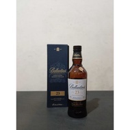 Botol kosong botol bekas Ballantine's 23 untuk hiasan/koleksi/pajangan/prakarya/viral/unik
