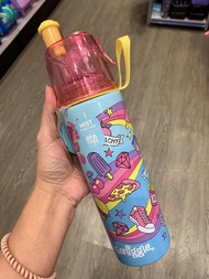 กระติกน้ำ สเปรย์ สแตนเลส Smiggle splitz stainless water bottle-สเก็ต