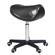 Master Massage Ergonomic Saddle Chair-Saddle Stool- Hydraulic Swivel Rolling Chair-Salon Clinical Ta