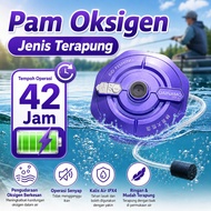 Dainamo Aquarium Air Pump Pond Pam Udara Kolam Oxigen Pump Aerator Pam Pengudaraan Air Terapung