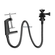 wee Camera Bracket with Enhanced Desk Jaw Clamp Flexible Gooseneck Stand for Webcam Brio 4K C925e C9