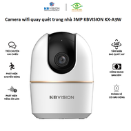 Camera Wi-Fi quay quét trong nhà KBVISION KX-A3W 3MP - xoay 360 - BH 24 tháng