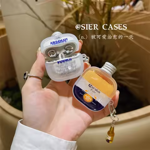 For Huawei Freebuds 7i Freeclip 2 6i 5i SE3 SE2 Pro4 Pro3 4 E Earphone Case Creative Beverage Vogat 