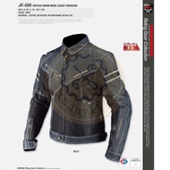 KOMINE JK006 Waterproof Fashion Denim Mesh Motorcycle Riding Jacket