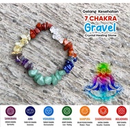 Viriyashop - 7 Chakra Gravel Health Bracelet (GCK26)