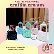 Mini Instax Polaroid Camera Keychain