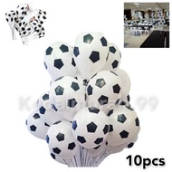 10pcs Football Latex Balloon Soccer Bola Balloon Toy kid party decoration