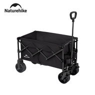 Naturehike Foldable Wagon Camping Trolley Outdoor Wagon Folding Cart Lightweight Portable Large Capa