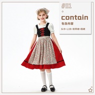 Bavarian Childrens Clothing European Pastoral Style Girls Farm Manor Munich Beer Festival In Germany