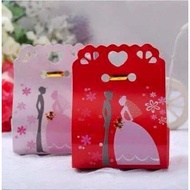 100 wedding gift boxes for bride and groom handbags