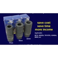 Harmonic Damper Pulley Socket 17mm,19mm,22mm