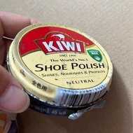 kiwi shoe polish 全色用 擦鞋膏 白色鞋油  neutral all colour white used