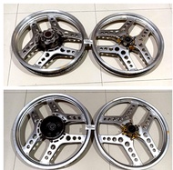 Velg MBX PNP Ke Tiger HONDA ORI DID JAPAN RING 18 DEPAN BELAKANG BEKAS
