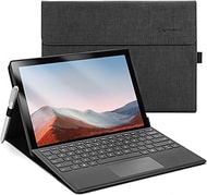 Omnpak Case and Covers for 12.3 Inch Microsoft Surface Pro 7, Surface Pro 6, Surface Pro 5, Surface Pro 4 - Compatible with Type Cover Keyboard
