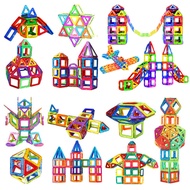 Magnetic Tiles Refill Pack for Children, Large Magnetic Building Blocks, Full Magnetic Color Window 