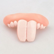 Kuaishou Teeth Live Props Funny Fake Braces Funny Simulation Tricky Children Fake Teeth Ugly Teeth j