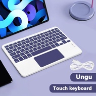 Keyboard Mouse Set Wireless Bluetooth Keyboard With Touchpad Mini Portable Keyboard Untuk Android /