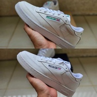 Reebok Club C 85 White Green / Reebok Men's and Women's Unisex Shoes / Reebok Club C White Black Sho