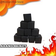 Arang Briket / ARANG BRIKET BATOK KELAPA / BRIKET KUBUS 1kg