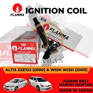 FLAMMA IGNITION COIL TOYOTA ALTIS ZZE122 (2000) & TOYOTA WISH (2003)