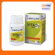 BIO-LIFE Vita D3 1000iu Tablet (60's)