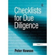 [100% Original Books] - Checklists for Due Diligence by Peter Howson (UK edition, paperback)