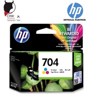 HP 704 COLOR INK ORIGINAL HP MALAYSIA
