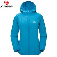 【COD】X-TIGER Windproof Reflective Cycling Jersey MTB Bike Bicycle Windcoat Super Light Sunscreen Hik