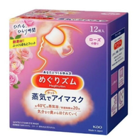 花王 - MegRhythm 蒸氣眼罩 玫瑰眼膜 12枚入（平行進口）
