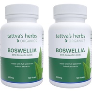 Tattva's Herbs Boswellia Serrata Supplement, Boswellia Extract Capsules, Joint Support Supplement, C