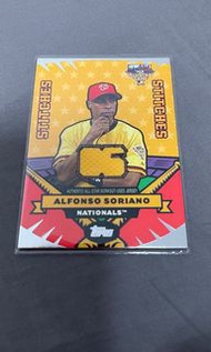 2006 Topps MLB 華盛頓國民 ALFONSO SORIANO 明星賽球衣卡 棒球卡