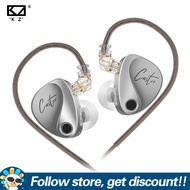 KZ Castor Wired Earphones With 2PIN Detachable Cable HiFi Bass DJ Monitor Earbuds 2 Dynamic High-end