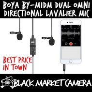 [BMC] BOYA BY-M1DM Dual Omni-Directional Lavalier Microphone